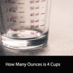 How Many Ounces is 4 Cups