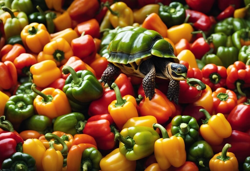 Can Red Footed Tortoises Eat Bell Peppers