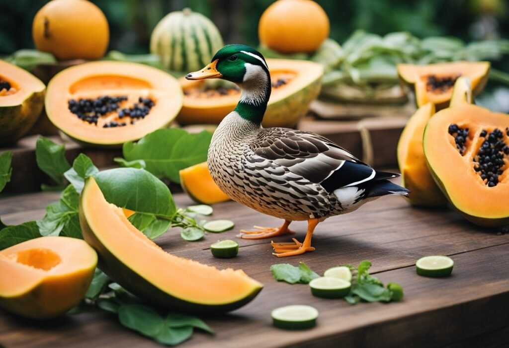 Can Ducks Eat Papaya