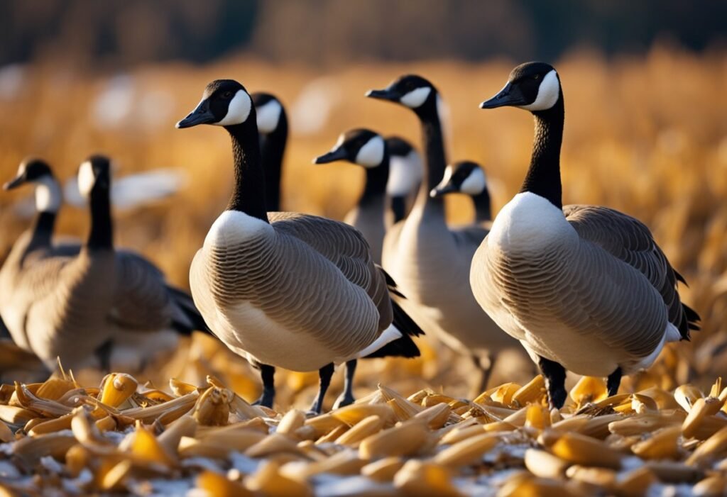 Can Canada Geese Eat Dried Corn