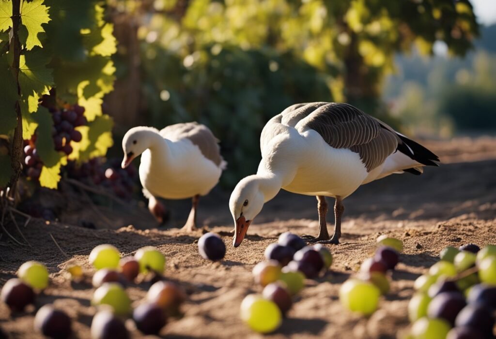 Can Geese Eat Grapes?