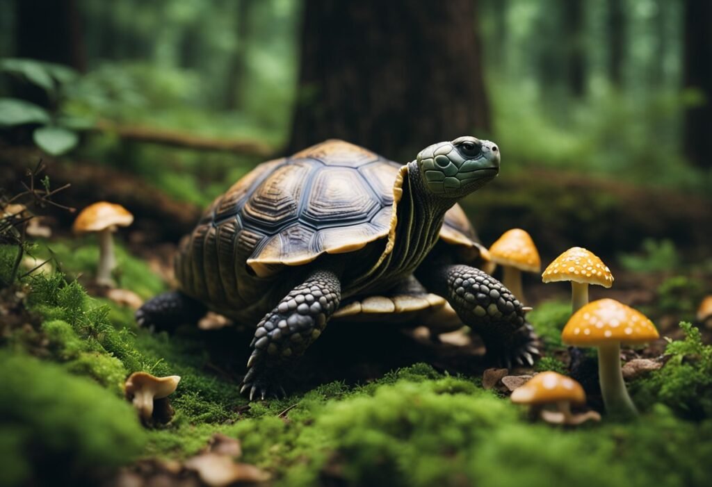 Can Tortoises Eat Mushrooms