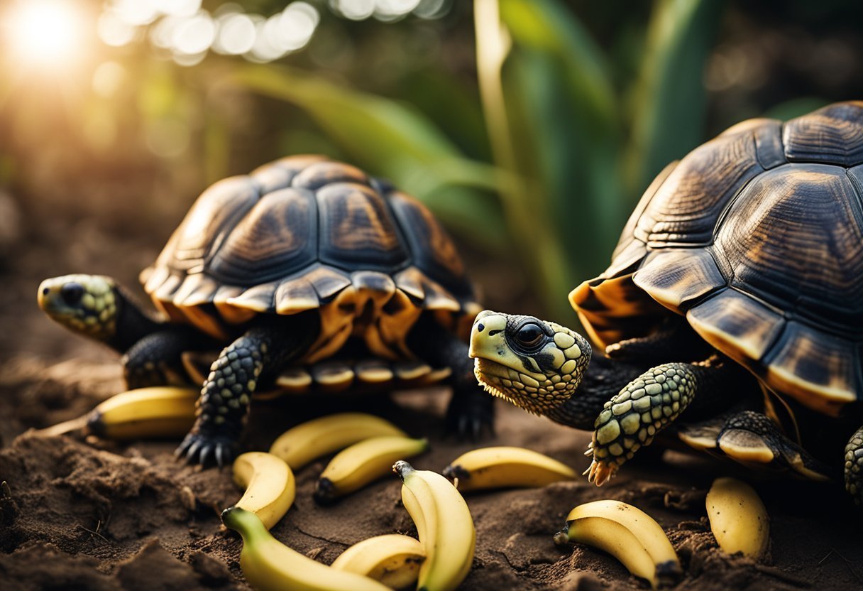 Can Red Footed Tortoises Eat Bananas?