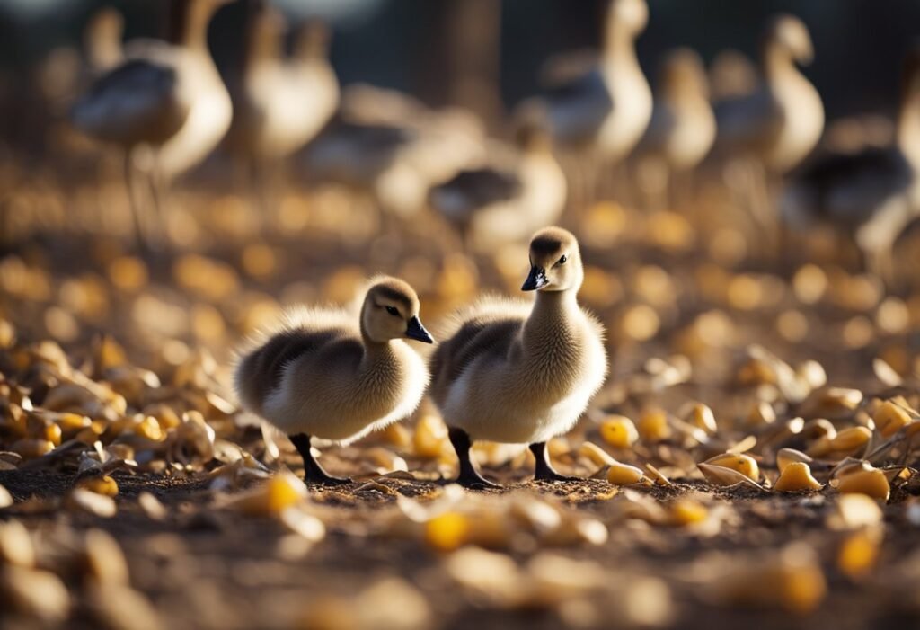 Can Baby Geese Eat Corn