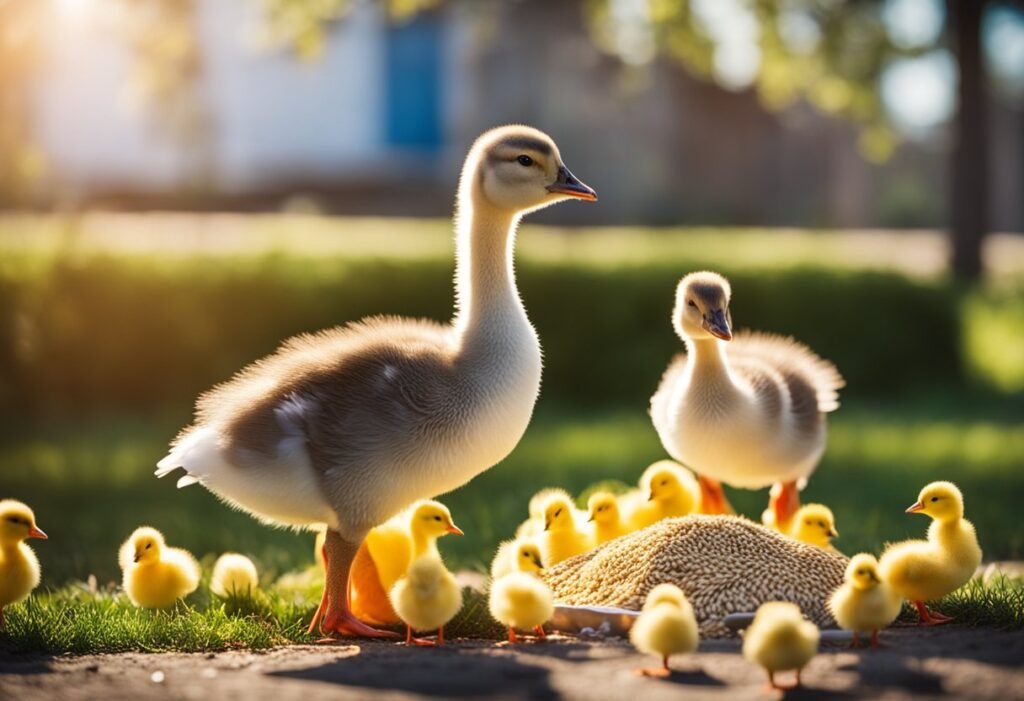 Can Baby Geese Eat Chick Starter