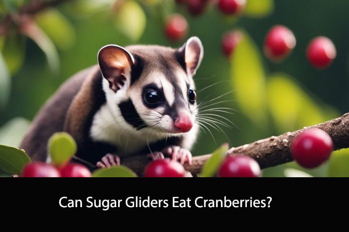 Can Sugar Gliders Eat Cranberries?