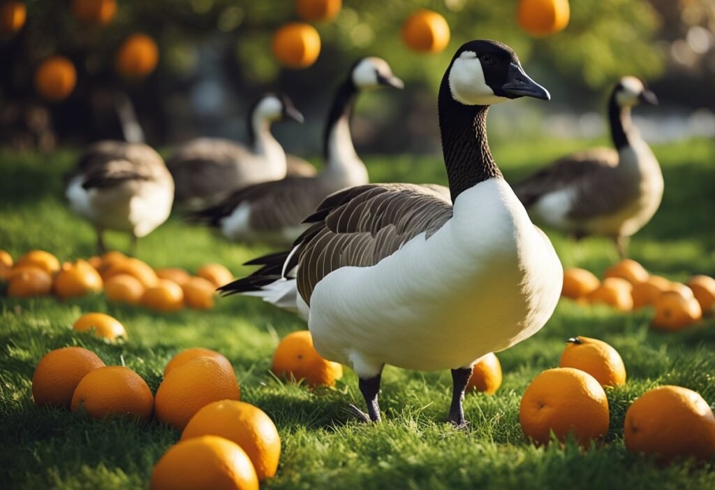 Can Geese Eat Oranges