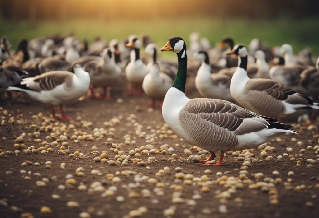 Can Geese Eat Duck Food