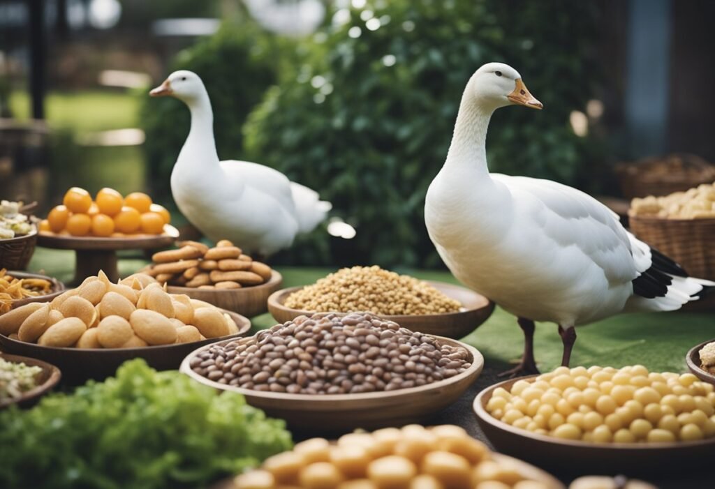 Can Geese Eat Duck Food