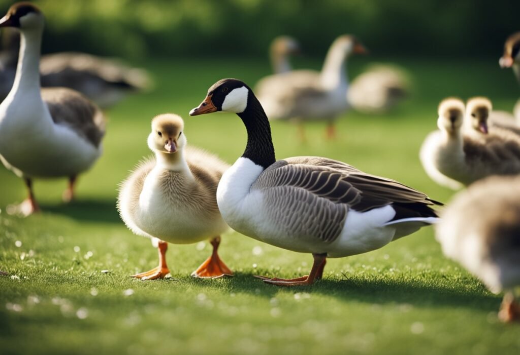 Can Adult Geese Eat Gosling Food