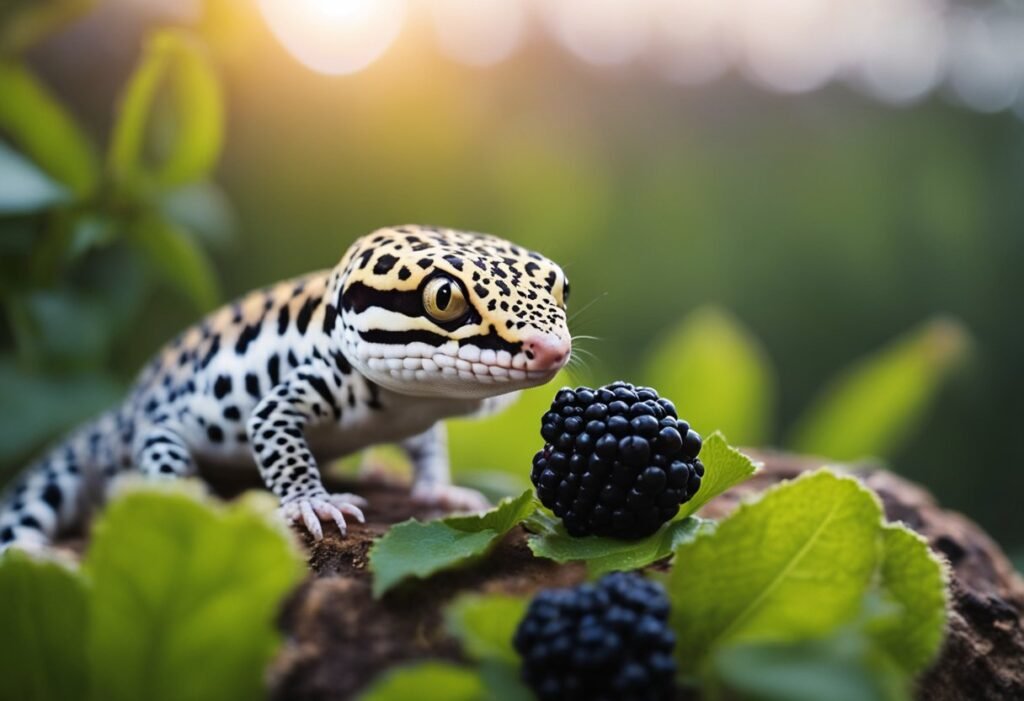 Can Leopard Geckos Eat Blackberries
