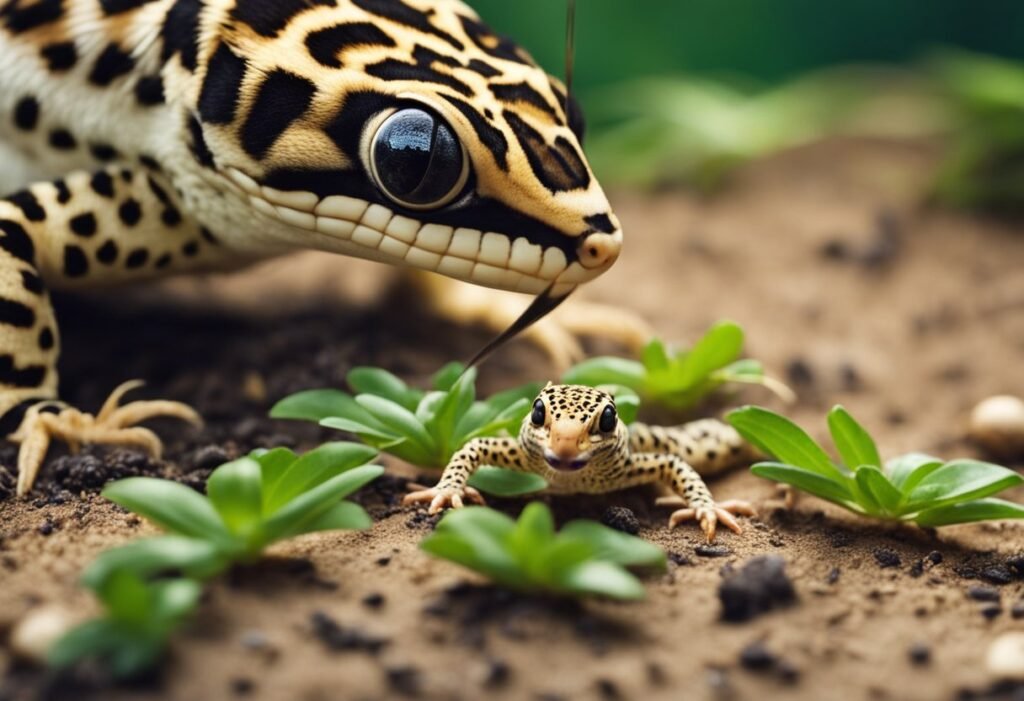 Can Baby Leopard Geckos Eat Big Crickets