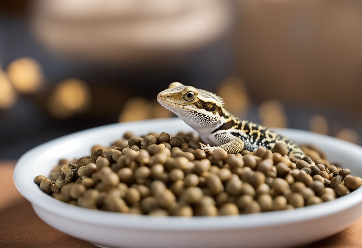 Can Leopard Geckos Eat Bearded Dragon Pellets?