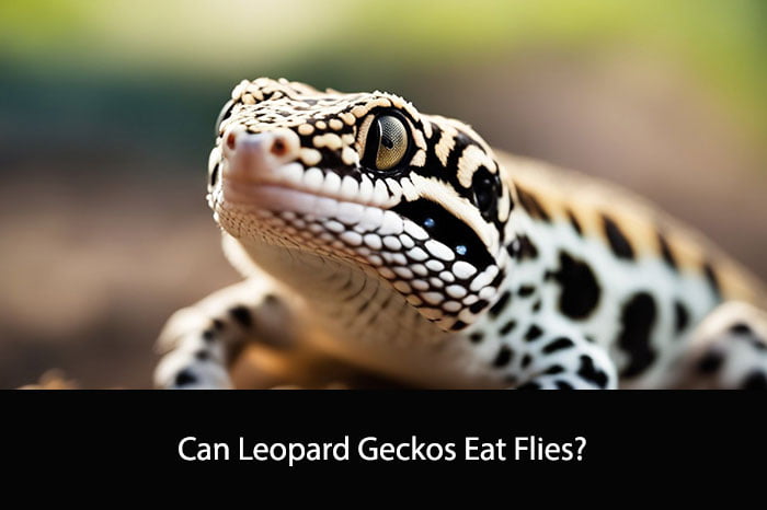 Can Leopard Geckos Eat Flies