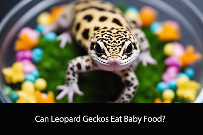 Can Leopard Geckos Eat Baby Food