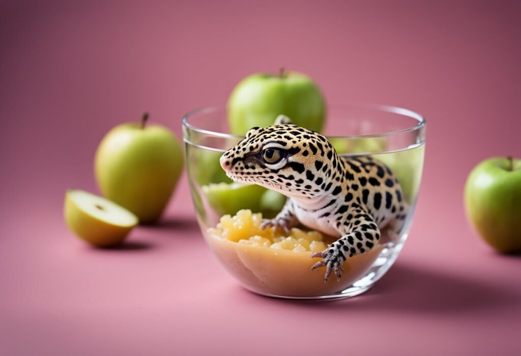 Can Leopard Geckos Eat Applesauce