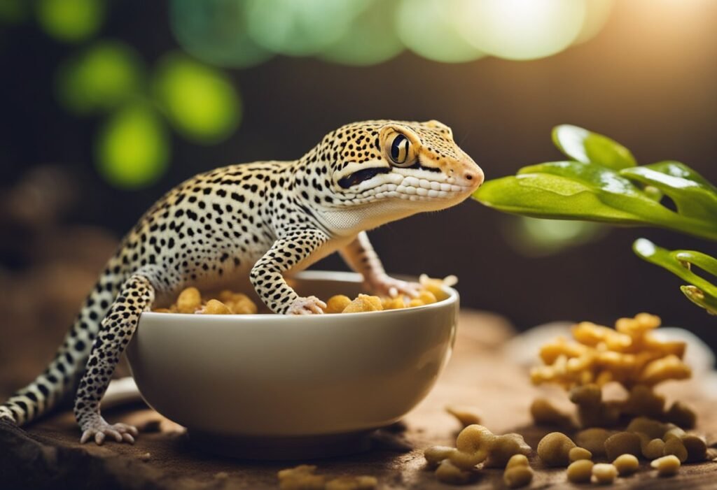 Can Leopard Geckos Eat Crested Gecko Food