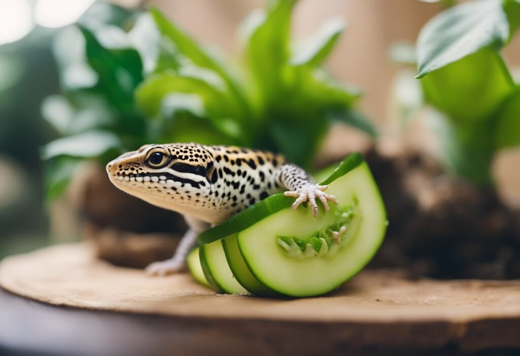 Can Leopard Geckos Eat Cucumber 