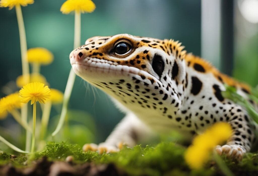 Can Leopard Geckos Eat Dandelions