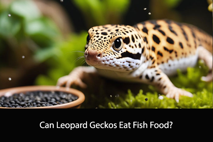 Can Leopard Geckos Eat Fish Food