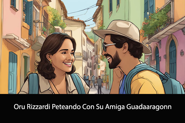 Oru Rizzardi Peteando Con Su Amiga Guadaaragonn