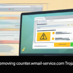 Removing counter.wmail-service.com Trojan