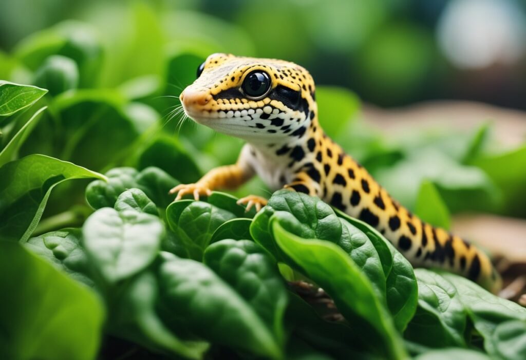 Can Leopard Geckos Eat Spinach