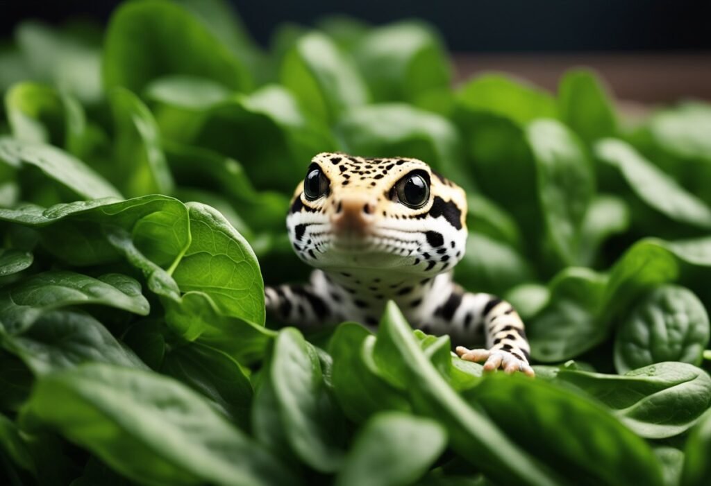 Can Leopard Geckos Eat Spinach