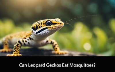 Can Leopard Geckos Eat Mosquitoes?