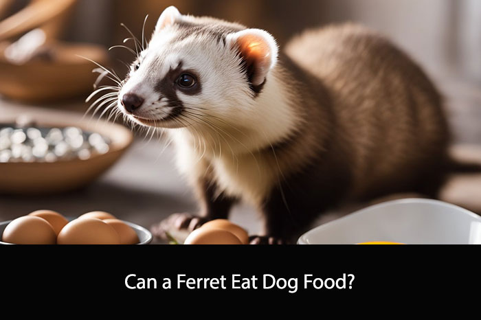 Can a Ferret Eat Dog Food