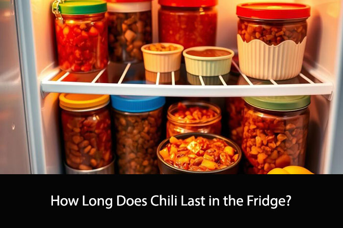 How Long Does Chili Last in the Fridge