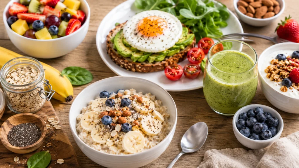 healthy breakfast foods nutritious morning meal ideas