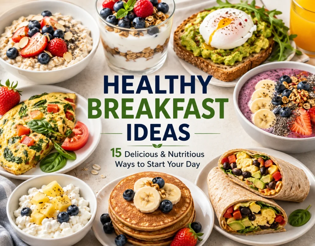 healthy breakfast ideas 15 delicious nutritious morning meals